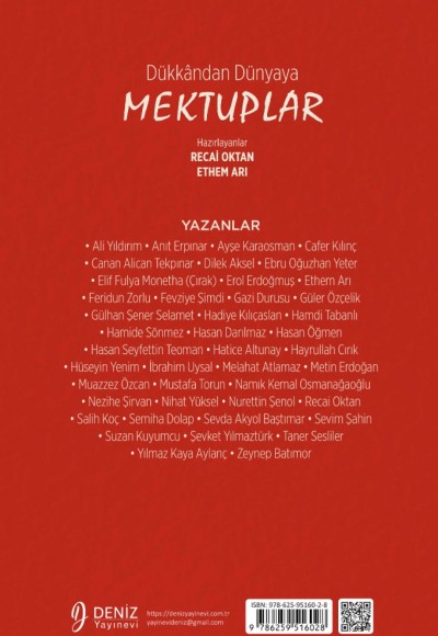 DÜKKÂN’DAN DÜNYA’YA MEKTUPLAR / Recai Oktan,  Ethem Arı