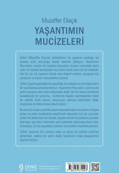 YAŞANTIMIN MUCİZELERİ / Yazar: Muzaffer ELİAÇIK