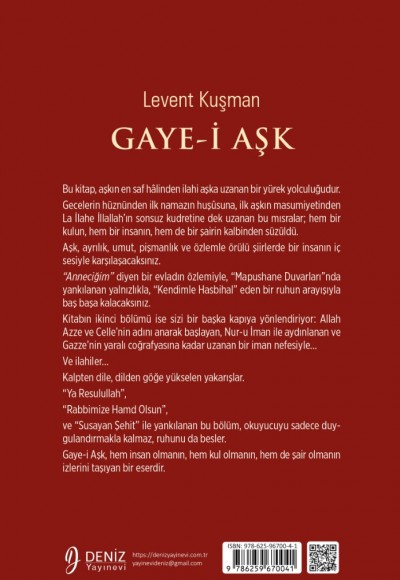 GAYE-İ AŞK - Aşkın Hakikatini Arayanlara / Levent Kuşman