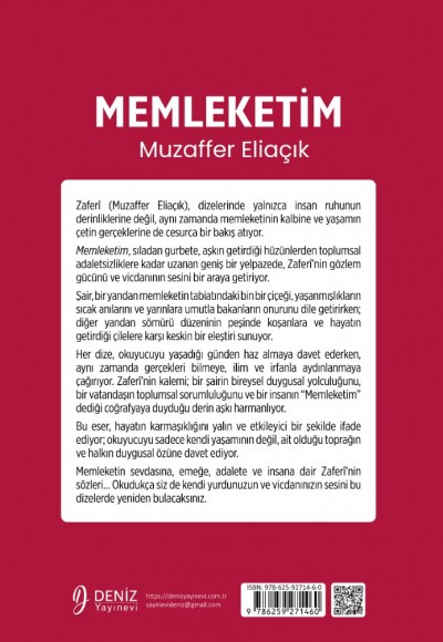 MEMLEKETİM  - Muzaffer Eliaçık