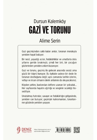 DURSUN KALEMKÖY GAZİ VE TORUNU- Çanakkale / Alime Serin
