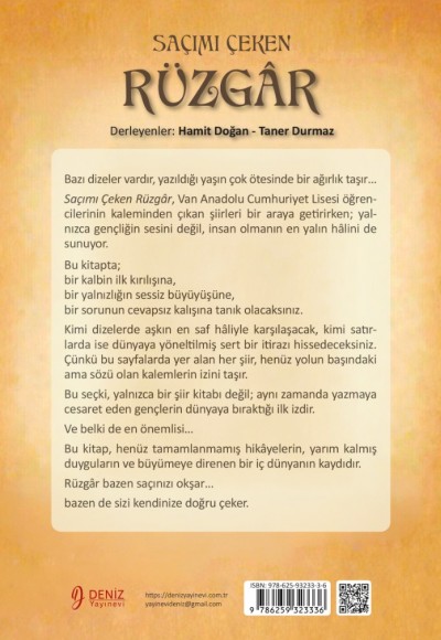 SAÇIMI ÇEKEN RÜZGÂR - Van Anadolu Cumhuriyet Lisesi Antolojisi