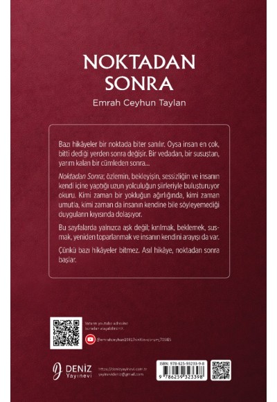 NOKTADAN SONRA - Emrah Ceyhun Taylan